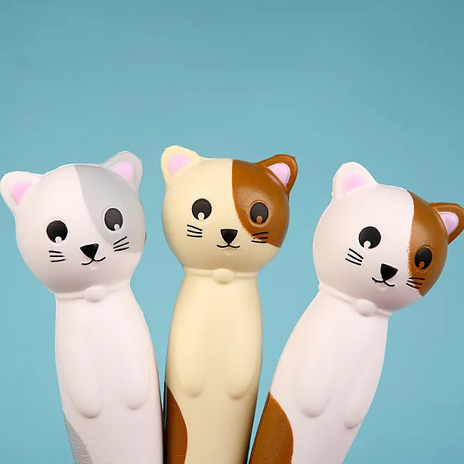 Набор масляных ручек 0.7 мм BP5024 Squishy Cat (3шт)