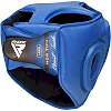 Шлем для бокса RDX T1 With Removable Face Cage Blue