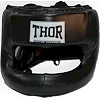 Шлем с бампером THOR NOSE PROTECTION 707 Кожа / черный