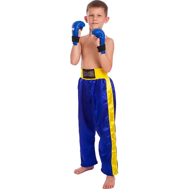 Штаны для кикбоксинга детские MATSA KICKBOXING MA-6732