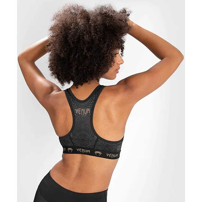 Спортивный топ VENUM Women Santa Muerte Dark Side - Black Brown