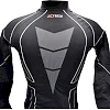 Термокофта с воротничком (лонгслив) X TECH Maglia Race 3 Munica Lunga lupetto Nero Черная