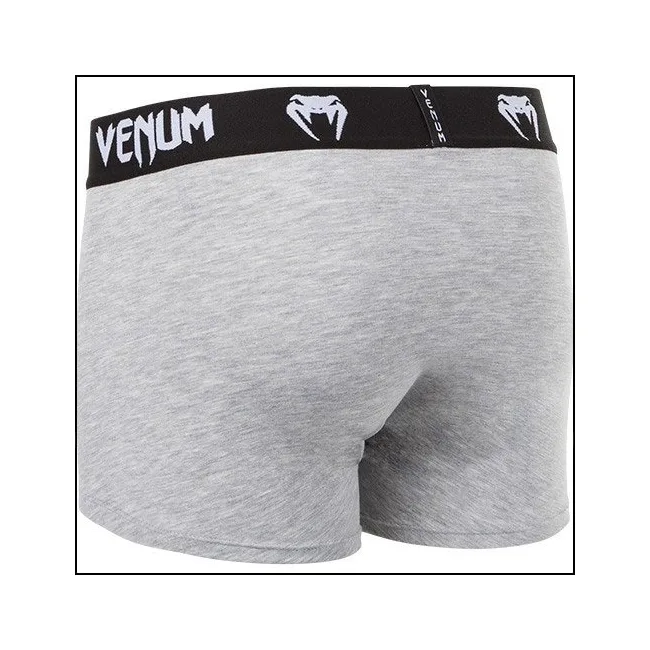Трусы мужские Venum Elite Boxer Shorts Grey