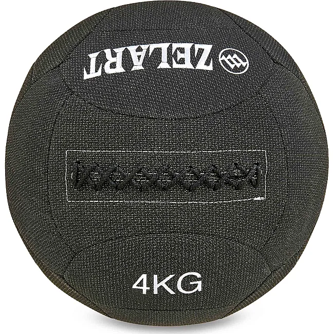 М'яч набивний волбол WALL BALL ZELART FI-7224-4 4кг
