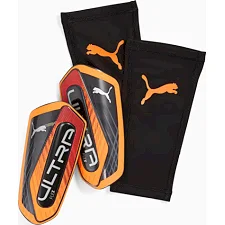 Щитки Puma Ultra Flex Sleeve чорний, помаранчевий (для дітей)