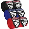 Бинти для боксу RDX RB Hand Wraps Combine 3 пари Red,Black,Blue