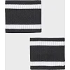 Напульсники UNDER ARMOUR LW Terry WB чорний, білий One Size
