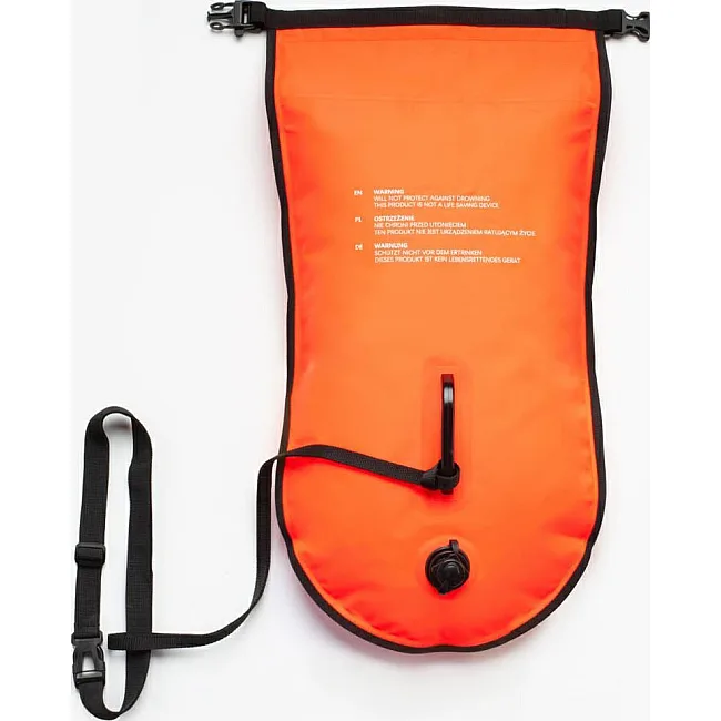 Буй для плавания с карманом Aqua Speed OPEN WATER SWIM BUOY+POCKET 63230 оранжевый 17 литров