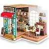 Конструктор 3D міні-будинок Robotime Rolife Simon's Coffee DG109