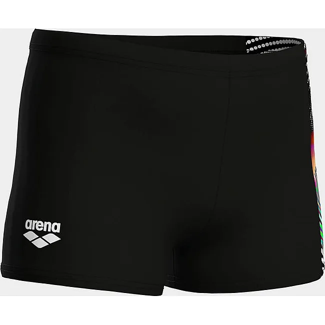 Плавки для мальчиков Arena LIT LOGO SWIM SHORT черный (для детей)