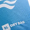 Герметична сумка Aqua Speed Dry Bag 5L 63235 синій 35 х 28 см
