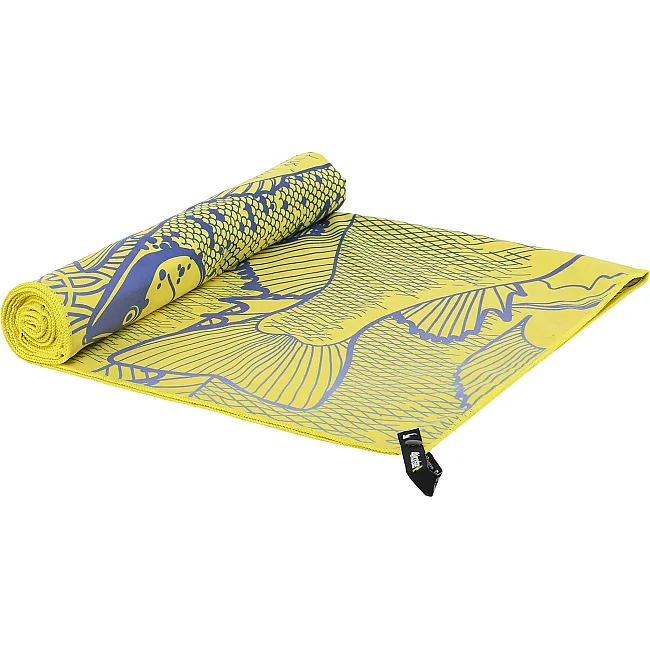 Полотенце для пляжа и бассейна из микрофибры SPORTS TOWEL 4MONSTER B-FBT (Желтый)