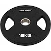 Млинці диски TPU 2 Handle металева втулка ZELART TA-6995-15 (Чорний)