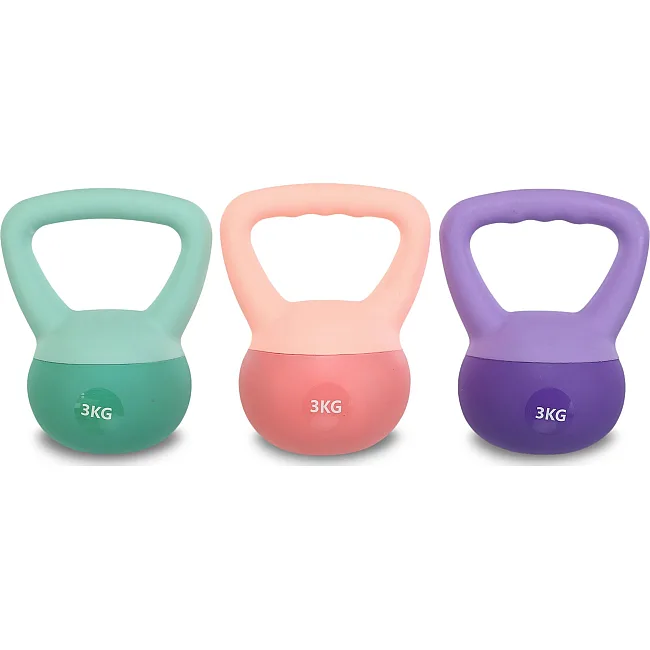 Гиря мягкая SP-SPORT
 SOFT KETTLEBELL FI-0122-3 вес 3кг (Розовый)