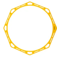 Сетка тренировочная Соты для развития координации 2 штуки Agility AOPI AP-8800 (Желтый)