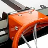 Баскетбольный щит с кольцом сеткой и механизмом регулировки высоты SP-SPORT NEO S040Y размер 180x105см, кольцо ø45см