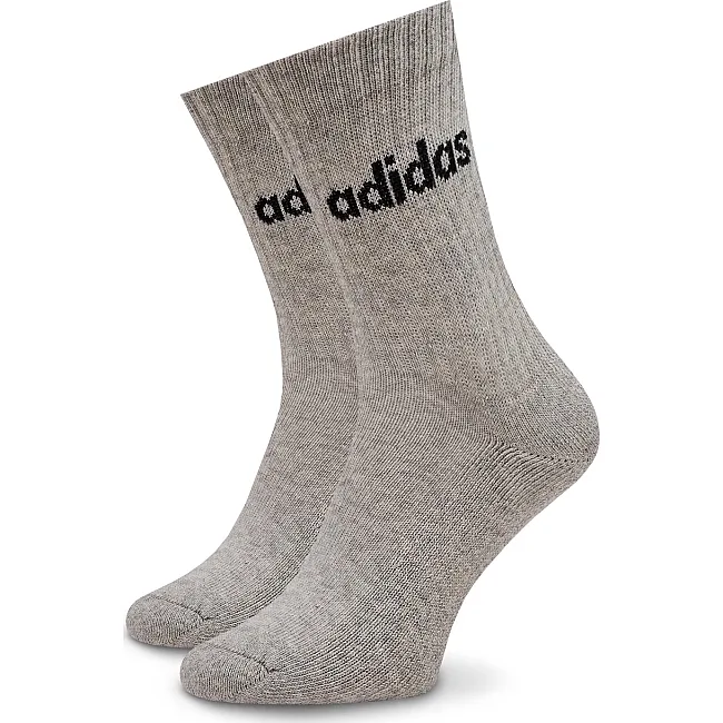 Шкарпетки ADIDAS C LIN CREW 3P білий, сірий, чорний