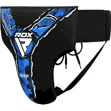 Защита паха RDX GROIN GUNDER ARMOURRD NEW AURA F17 черный, синий