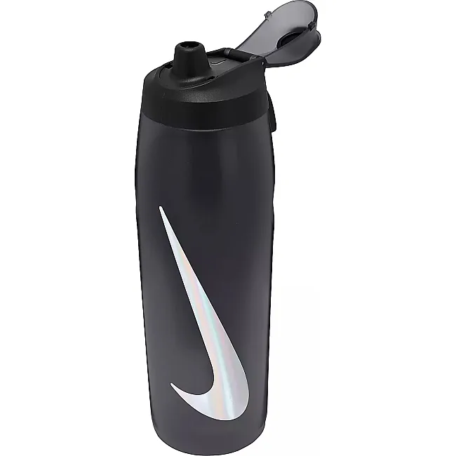 Бутылка NIKE REFUEL BOTTLE LOCKING LID 32 OZ антрацит, черный, серебристый 946 мл
