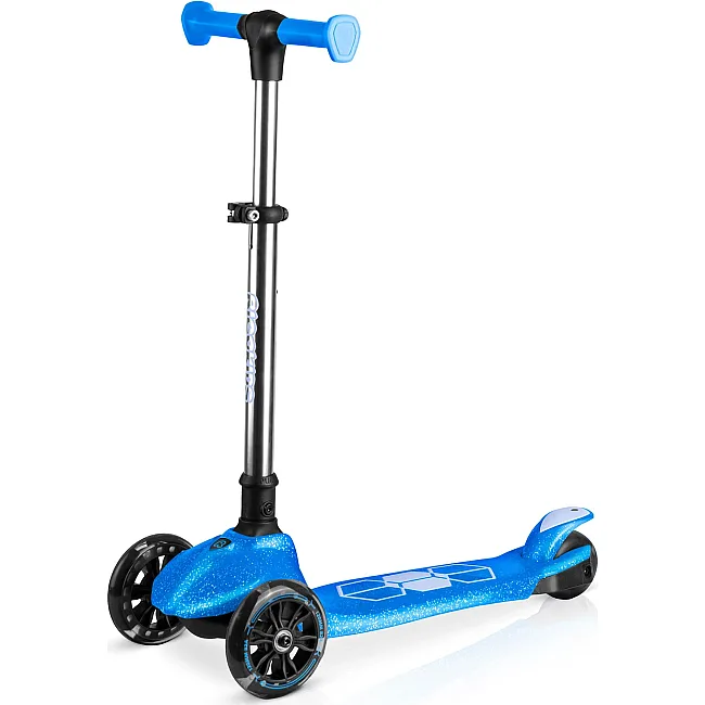 Детский самокат трехколесный Ricokids Jelly синий
