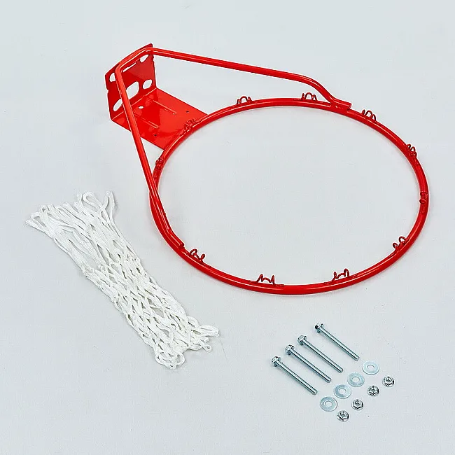 Баскетбольне кільце з сіткою для щита SPALDING STANDARD 7811SCNR (Червоний)