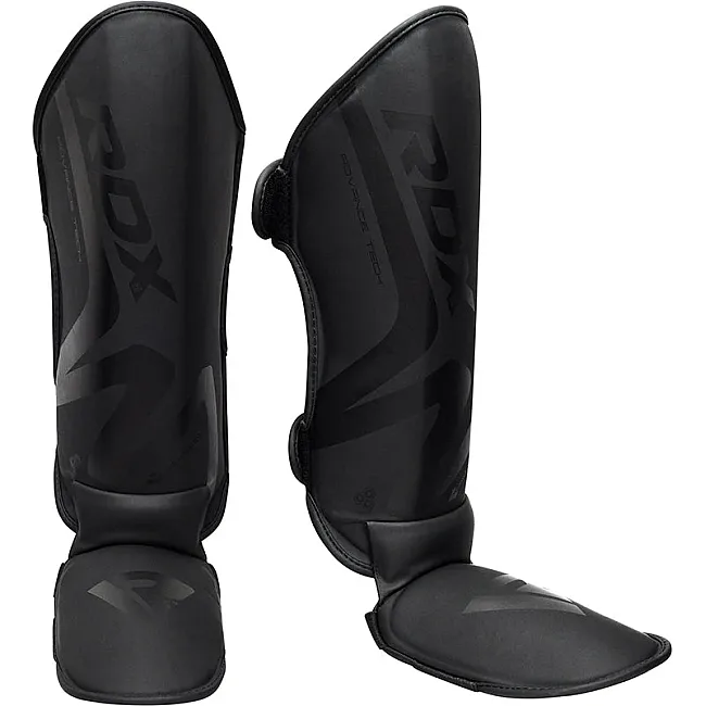 Захист гомілки та стопи RDX SHIN INSTEP T15 MATTE BLACK PLUS-M
