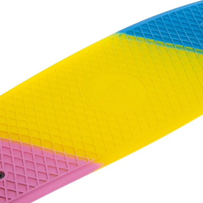 Пенни борд Penny Board круизер пластиковый RUBBER SOFT 22