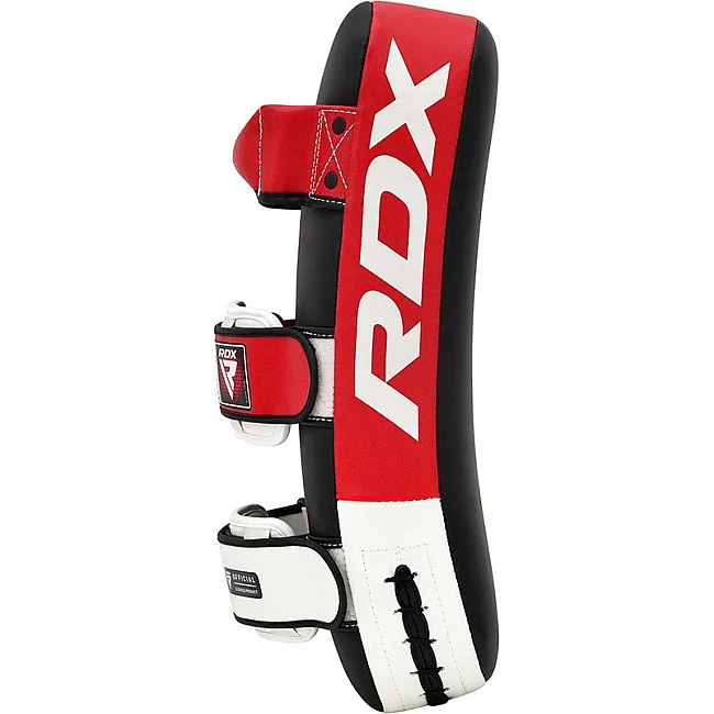 Пада для тайского бокса RDX T1 Curved Thai Kick Pad Red (1 шт.)