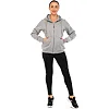 Спортивная кофта
 женская на молнии с капюшоном JOMA

 URBAN STREET 902423-150 см
 см (Светло-серый)