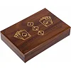 Набор игральные карты и кости в MDF коробке SP-SPORT
 IG-1491