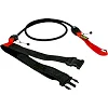 Трос эластичный с поясом MADWAVE SHORT BELT M077104 длина-1,15м (Черный-красный)