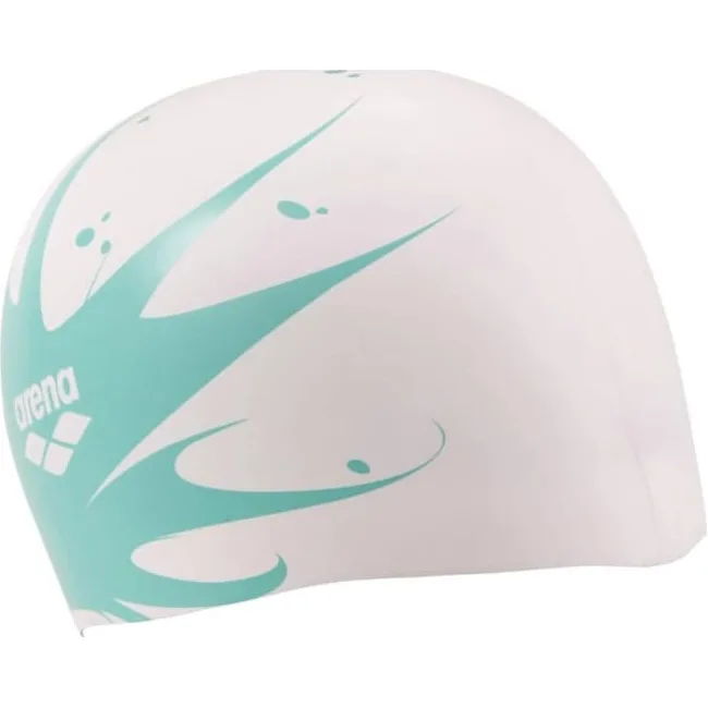 Шапочка для плавания Arena REVERSIBLE CAP фиолетовый, белый