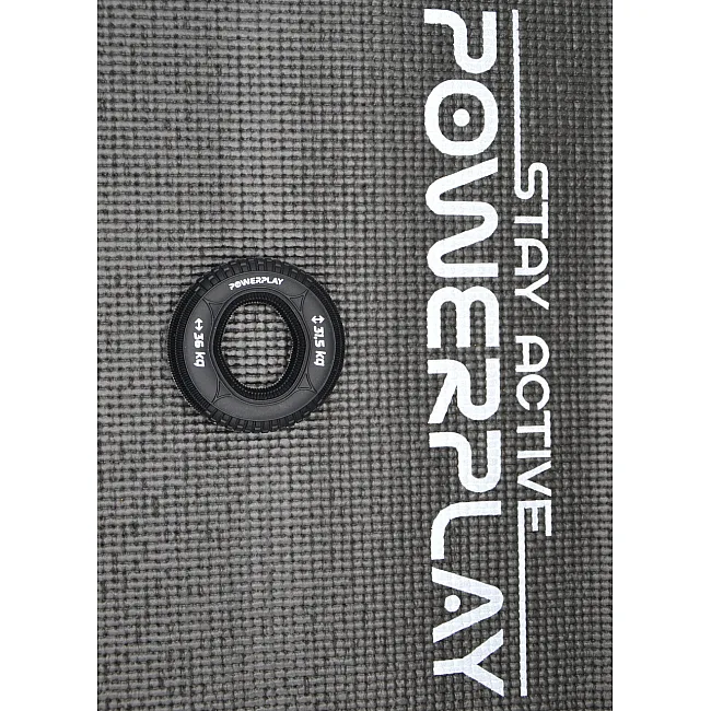 Кистьовий еспандер силіконовий POWERPLAY PP-4330 Hand Grip Loops Hard 31.5-36 кг. Чорний