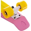 Пенни борд Penny Board круизер пластиковый RUBBER SOFT 22