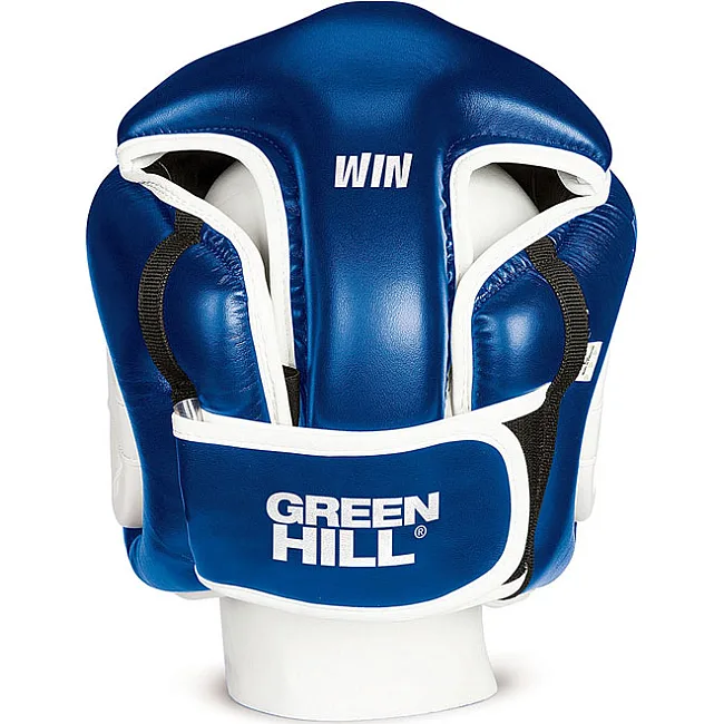 Боксерский шлем Green Hill Win (Синий)