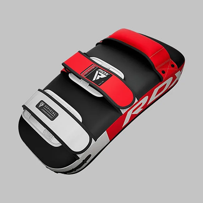Пада для тайского бокса RDX T1 Curved Thai Kick Pad Red (1 шт.)