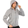 Спортивная кофта
 женская на молнии с капюшоном JOMA

 URBAN STREET 902423-150 см
 см (Светло-серый)