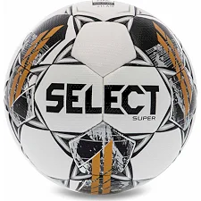 Футбольный мяч SELECT SUPER FIFA QUALITY PRO V23 SUPER-FIFA-WGR №5 (Белый-серый)