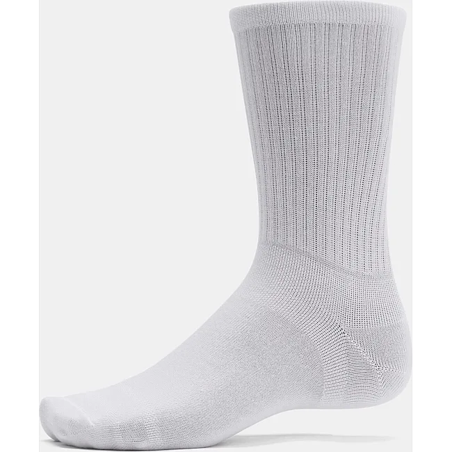 Носки UNDER ARMOUR Essential 6pk Crew белый