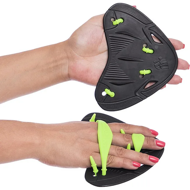 Лопатки на пальцы для плавания MADWAVE
 FINGER PADDLES M074604001W
