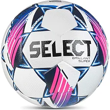 Мяч футбольный Select BRILLANT SUPER FIFA (HS) v24 синий, белый, черный, малиновый 5