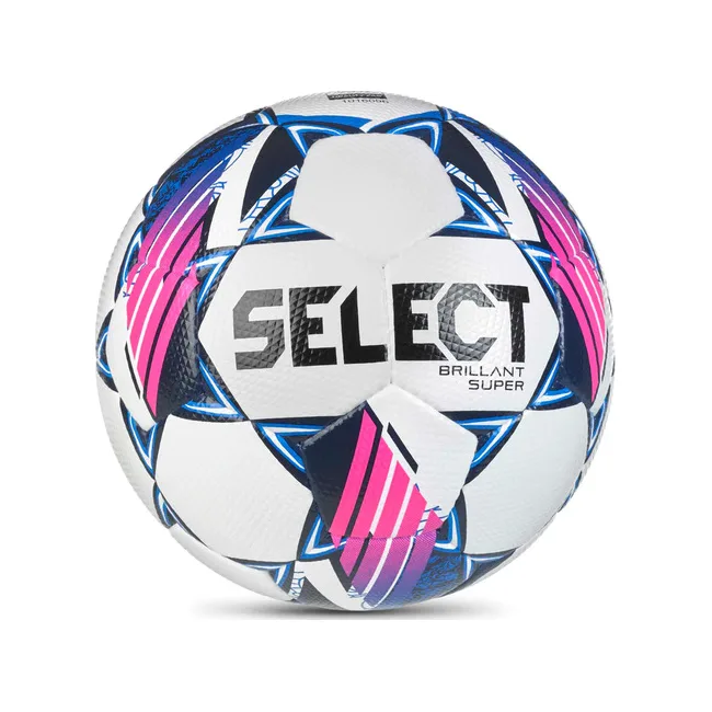 М'яч футбольний Select BRILLANT SUPER FIFA (HS) v24 синій, білий, чорний, малиновий 5
