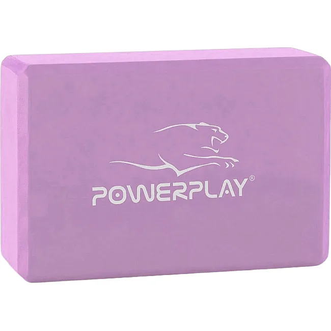 Йога-блок POWERPLAY 4006 Фиолетовый