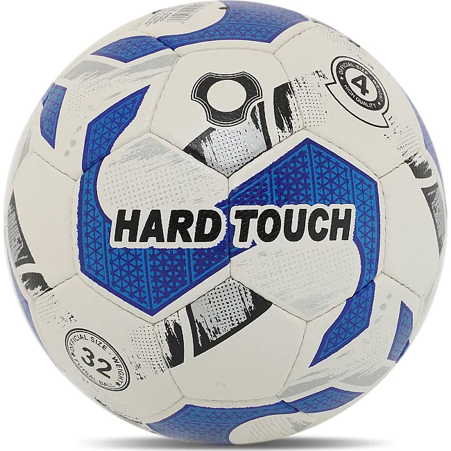 Мяч футзальный HYDRO TECHNOLOGY HARD TOUCH FB-5038 №4 PU (Белый-синий)