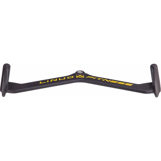 Рукоятка для тяги со средним хватом Mide Grip нескользящее покрытие LINUO FITNESS TA-3700-56 54см