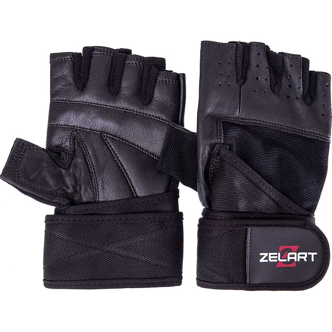 Перчатки для фитнеса и тяжелой атлетики ZELART

 SB-161094 (Черный)