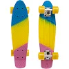 Пенни борд Penny Board круизер пластиковый RUBBER SOFT 22" FISH SK-412-8