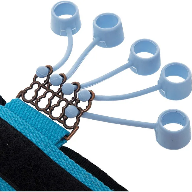 Тренажер-эспандер для пальцев
 и кисти HARDNESS FI-9671-40LB 1шт нагрузка 18кг