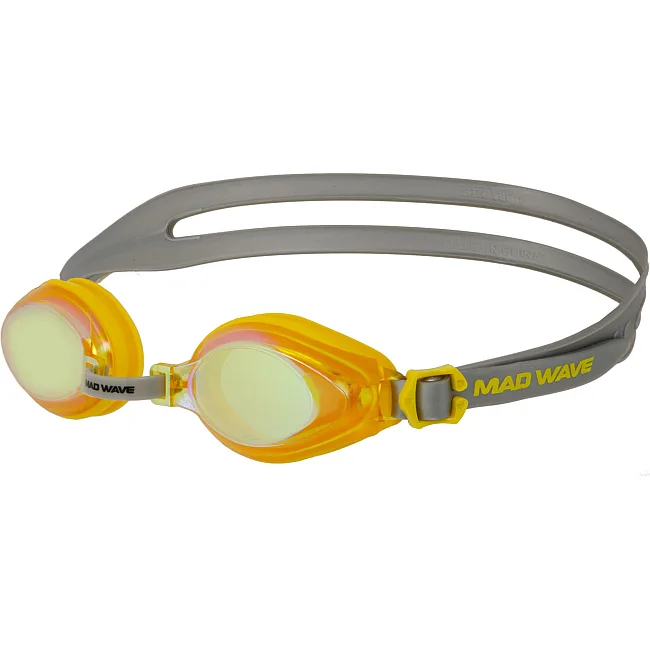 Очки для плавания юниорские радужные линзы MADWAVE
 AQUA RAINBOW JUNIOR M04150 см
5 (Желтый)