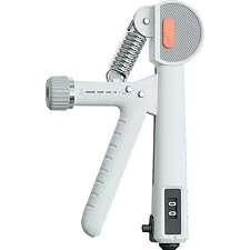Эспандер кистевой со счетчиком PowerPlay PP-4401 с регулируемой нагрузкой 10-60 кг. Белый